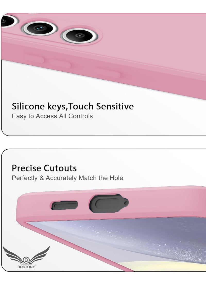 BORTONY Samsung Galaxy S25 Plus Case Liquid Silicone Gel Rubber Anti Scratch Galaxy S25 Plus Cover Grade Protective Case for Samsung Galaxy S25 6.7 Inch - Image 5