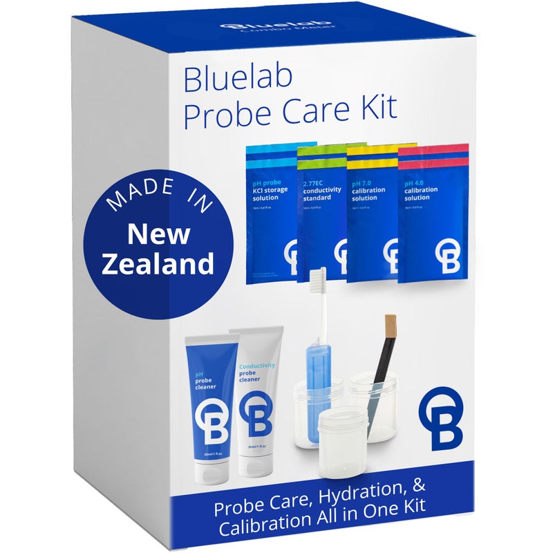 bluelab CAREKITPHCON Probe Care Kit for pH and Conductivity TDSPPM Probes and Pens with 4 Solutions and Cleaners Cleaning Kit Tool for Hydroponic system and Indoor Plant Grow - Image 2