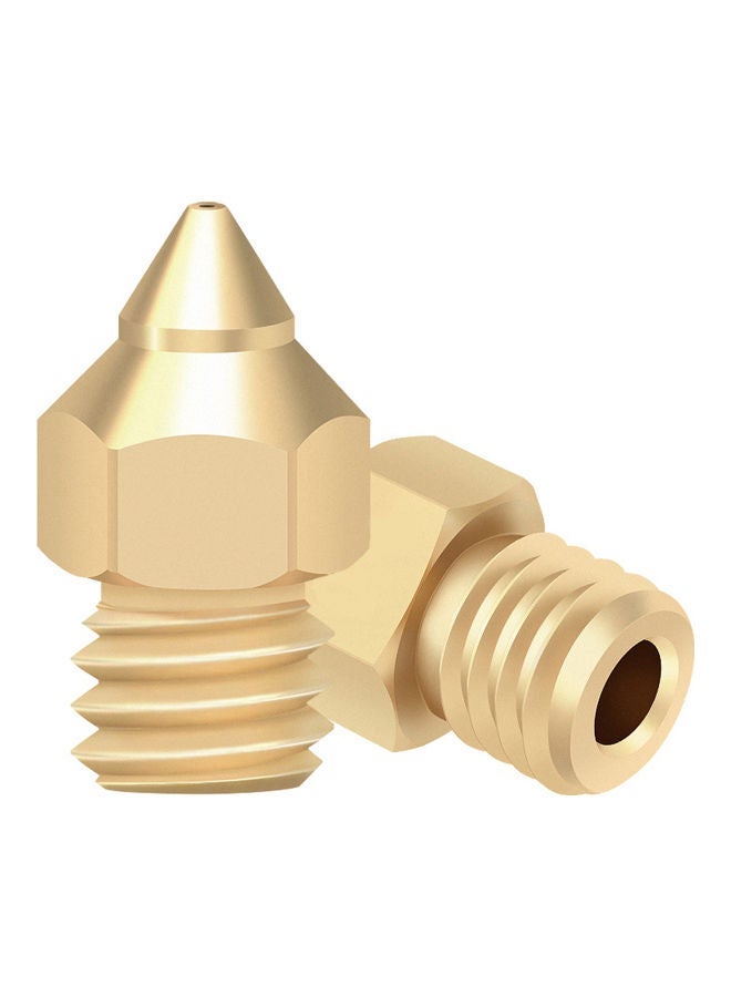 NIBEMINENT 10-Piece TTS Pointed Nozzles For 3D Printer Brass - Image 5