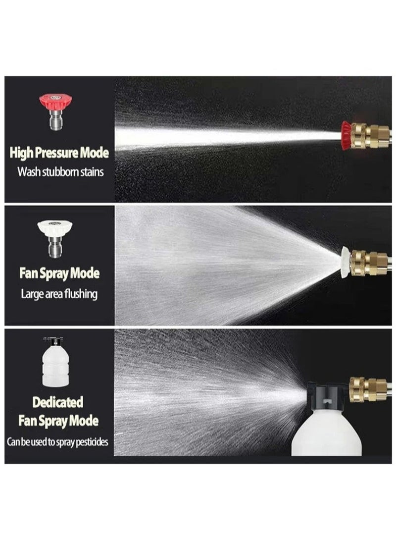 60 Bar 300W Cordless High Pressure Car Washer Rechargeable - Image 5