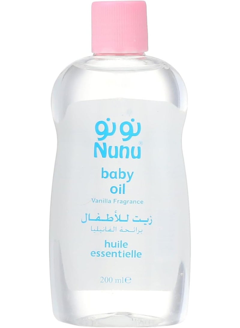 Nunu baby Oil 200ML - Image 1