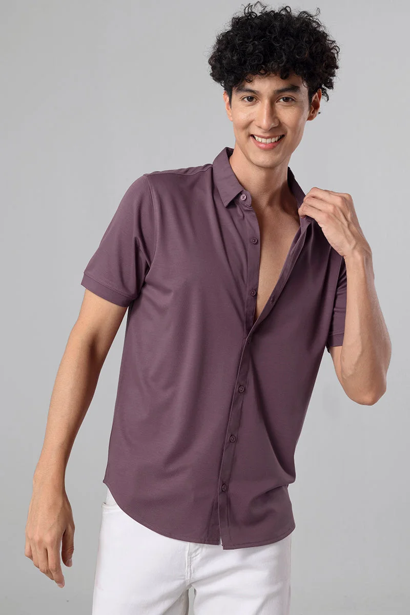 SNITCH قميص مارفريك عنابي