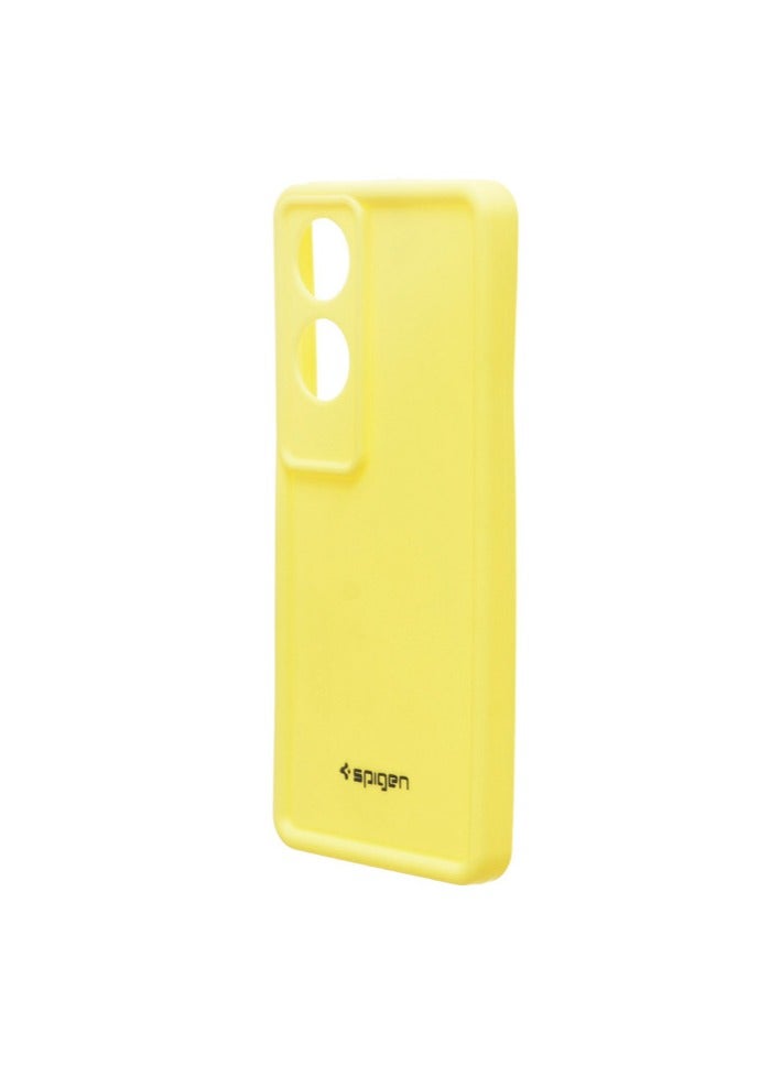 Spigen Silicone Back Phone Protection Cover For Oppo A60 - Yellow - Image 3