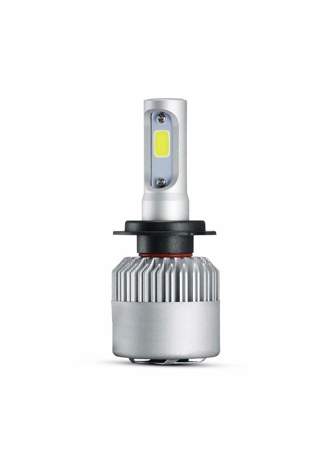 NIBEMINENT S2 H7 28W LED Silver COB Integrated Car Headlights Ironwalls