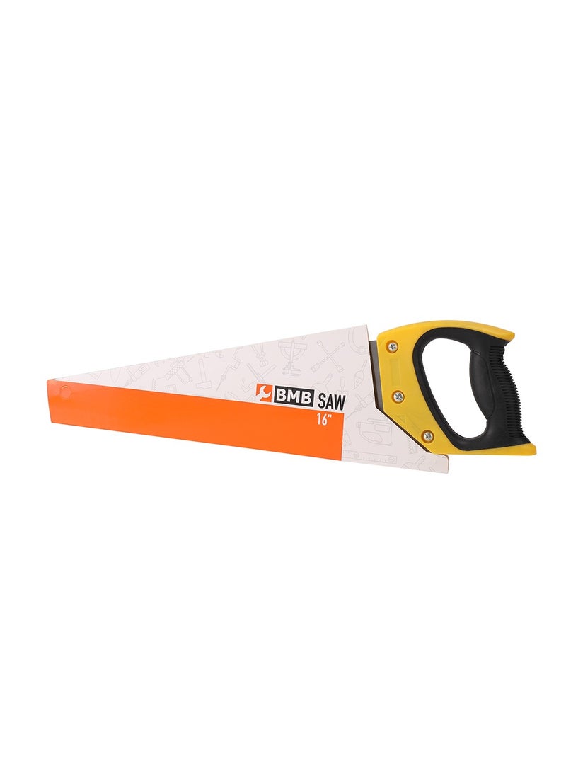 BMB tools - Saw 18 Inch | Heavy Duty Wood Hand Saw with Comfortable Handle | Ideal for Wood working Tree Trimming Pull Saw, Branch Cutter, Tree Cutter, Tree Pruning Wood Saw - Image 1