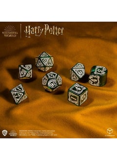 Q WORKSHOP Harry Potter Slytherin Modern Dice Green  - Image 3