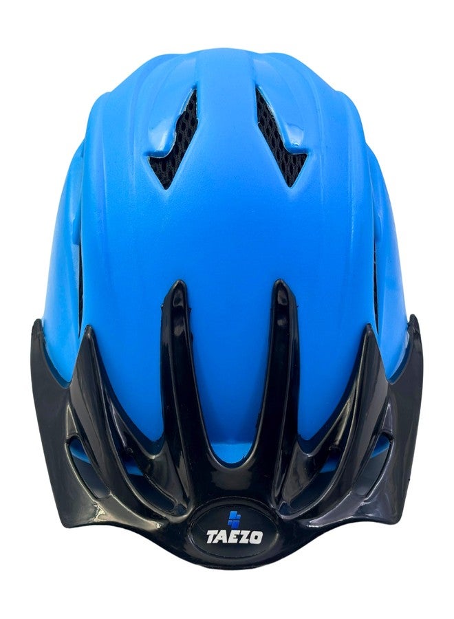 Taezo Multi-Sport Kids Helmet - 55cm Medium Size for Boys & Girls (Age 6-13 Years) - Ideal for Bicycle, Skating & Scootering - Adjustable Safety Gear - Image 1