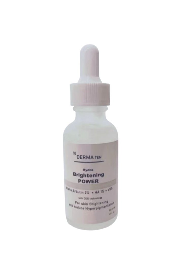 DERMA TEN Alpha Arbutin Derma Ten Brightening Power Serum  - Image 1