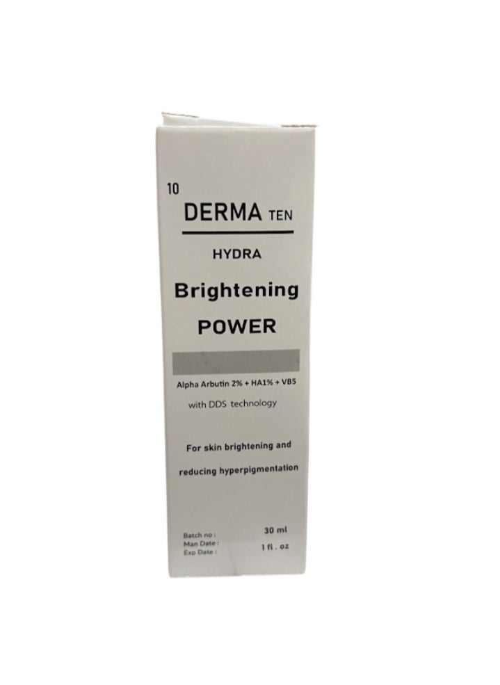 DERMA TEN Alpha Arbutin Derma Ten Brightening Power Serum  - Image 2