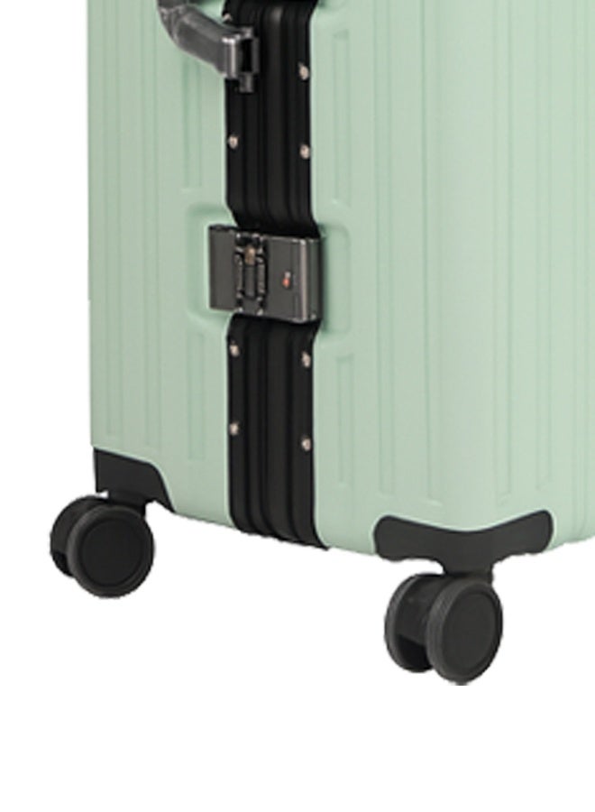 إن كي أكس مجموعة من 3 قطع من حقائب السفر ذات العجلات الدوارة 360 درجة المصنوعة من الألومنيوم الصلب مع قفل إدارة أمن النقل (TSA) مقاس 20/24/28 بوصة - Image 2