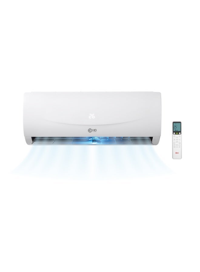 Ho Split Air Conditioner Inverter 1.5 HP - Cooling Only – Full Copper, R410A, T3 Climate, Turbo Cooling (Model Ho-12KC-INV) - Image 1