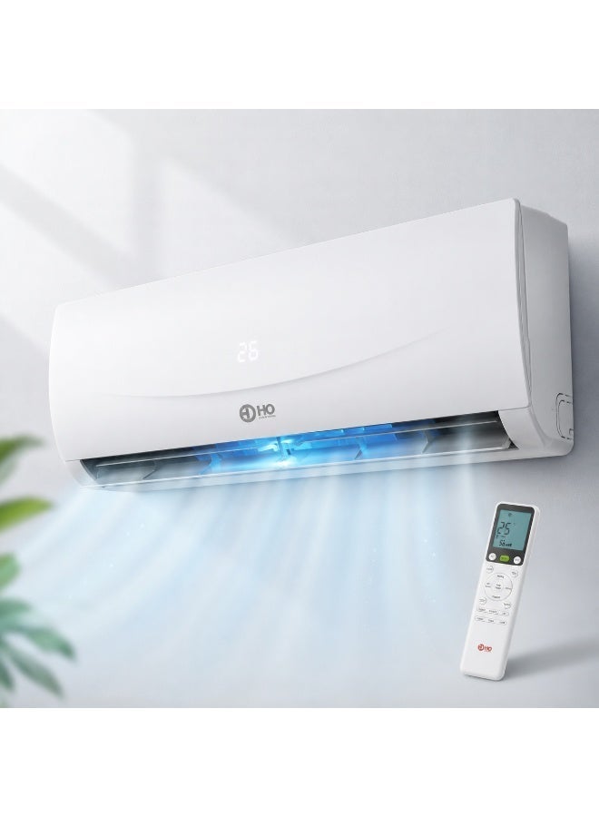 Ho Split Air Conditioner Inverter 1.5 HP - Cooling Only – Full Copper, R410A, T3 Climate, Turbo Cooling (Model Ho-12KC-INV) - Image 3