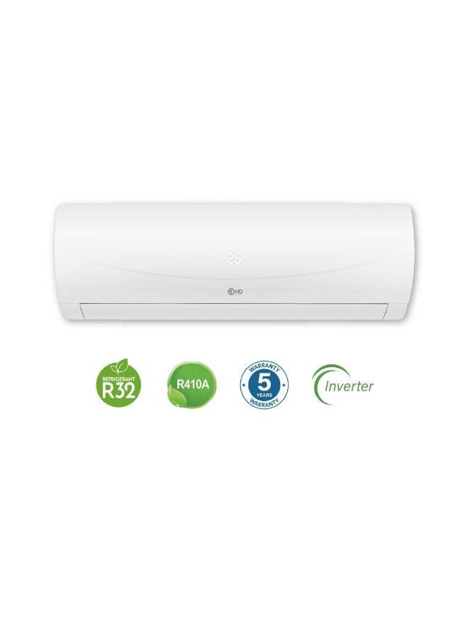 Ho Split Air Conditioner Inverter 1.5 HP - Cooling Only – Full Copper, R410A, T3 Climate, Turbo Cooling (Model Ho-12KC-INV) - Image 5