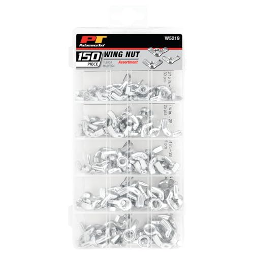 Performance Tool W5219 150pc Wing Nut Assortment With Case - Image 5