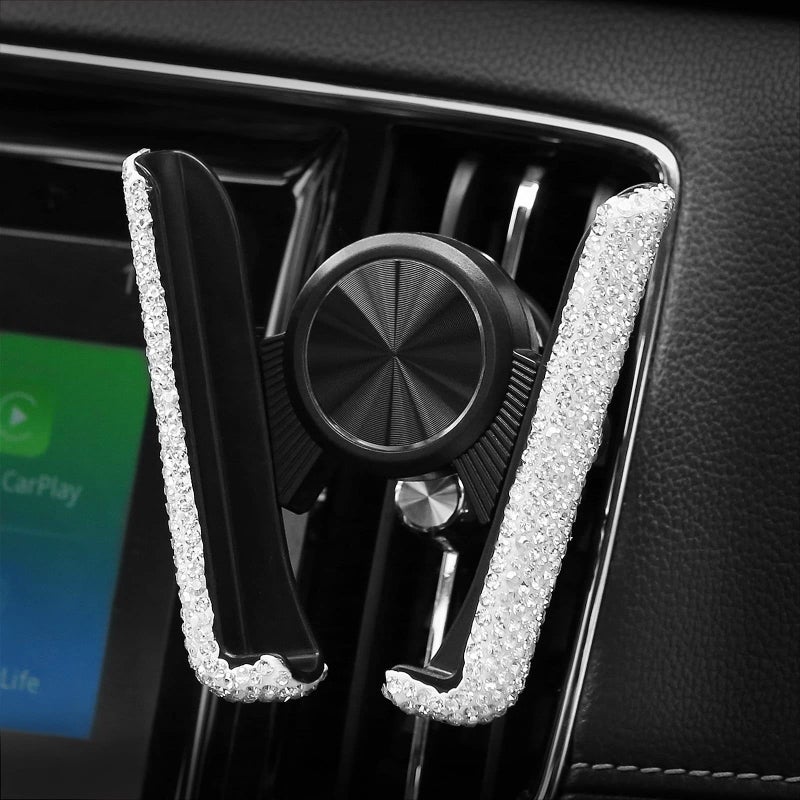Car Phone Holder for Broad Compatibility Black finish for School Days - Image 4