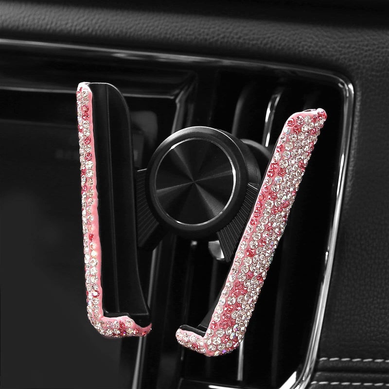 Car Phone Holder for Broad Compatibility Black finish for School Days - Image 5