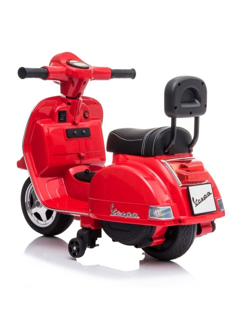 VESPA - Vespa Motorcycle - Red - Image 1