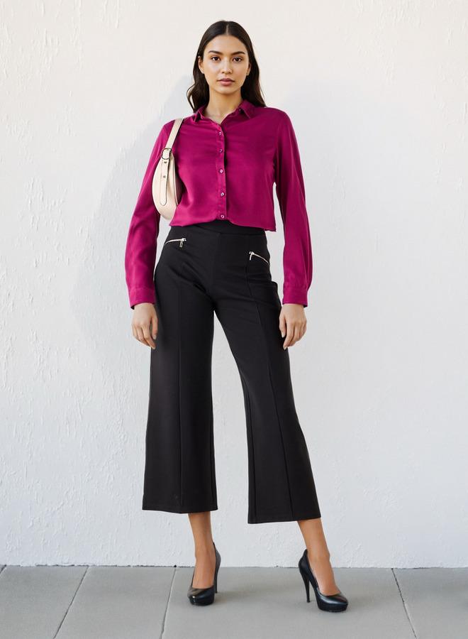 Splash FAV Regular Fit Collared Viscose Shirt - Image 2