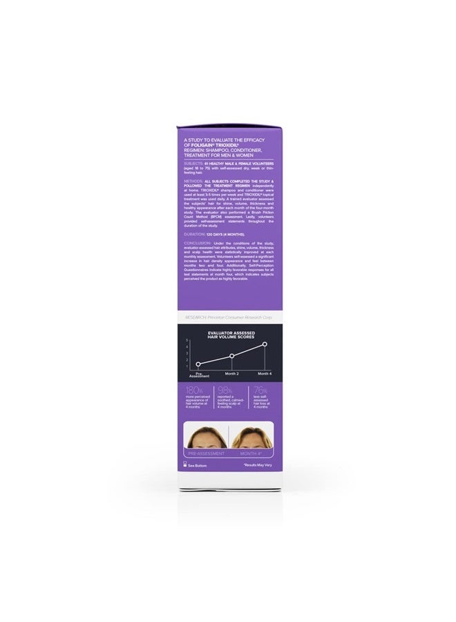 FOLIGAIN Triple Action Shampoo For Thinning Hair, Women's Volumizing Shampoo with 2% Trioxidil, 8 Fl. Oz. (WRGroup) - Image 2