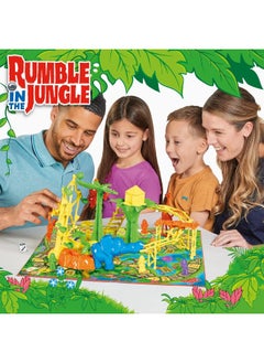 TOMY TOMY Games T73421 Rumble in the Jungle Board Game, Family Game For Adults And Kids Suitable From 5+ Years, Multicolor  - Image 2