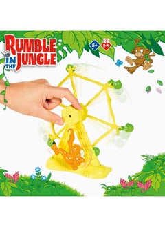 TOMY TOMY Games T73421 Rumble in the Jungle Board Game, Family Game For Adults And Kids Suitable From 5+ Years, Multicolor  - Image 3
