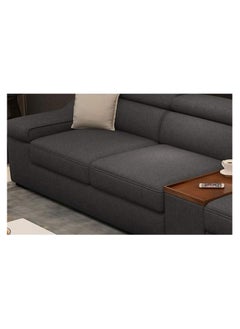 Generic Elegance Meets Comfort 7 Seater Cotton Fabric Combination Set for Cafe and Hotel Living Rooms  - Image 3