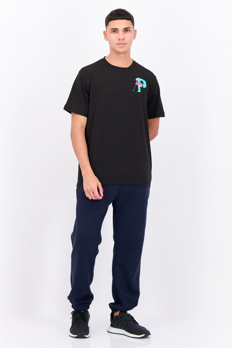 PUMA Men Sportswear Fit Short Sleeve Training T Shirt, Black - Image 4