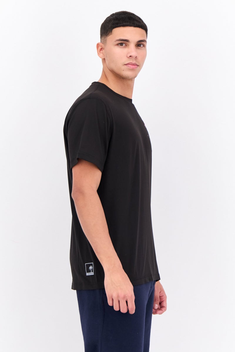 PUMA Men Sportswear Fit Short Sleeve Training T Shirt, Black - Image 2