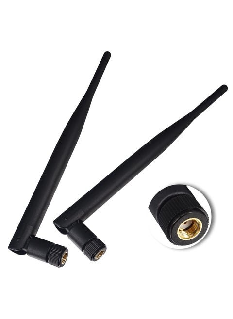 WIFI Antenna 6dbi - 2pcs -Works on Routers And Wireless Network Card