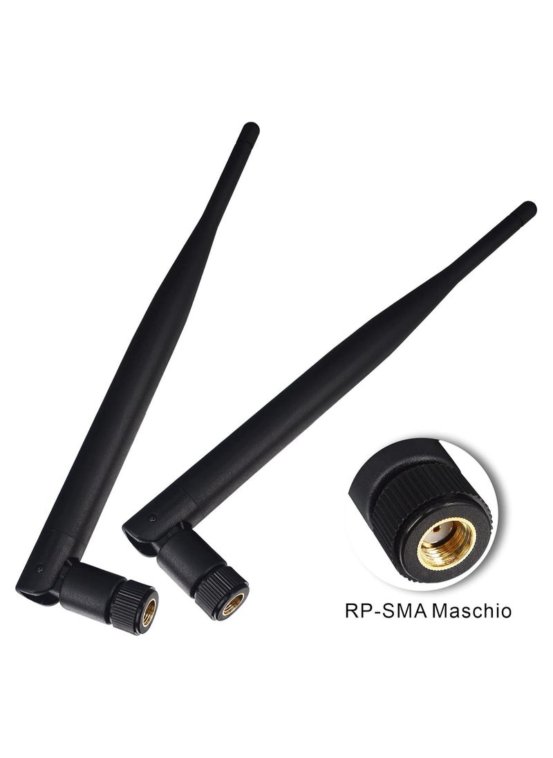 Ohm - WIFI Antenna 6dbi - 2pcs -Works on Routers And Wireless Network Card - Image 1