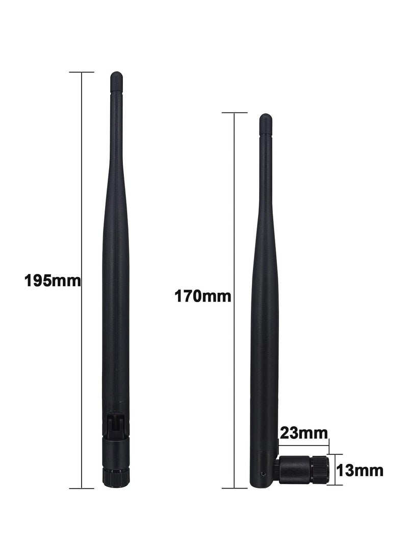 Ohm - WIFI Antenna 6dbi - 2pcs -Works on Routers And Wireless Network Card - Image 1