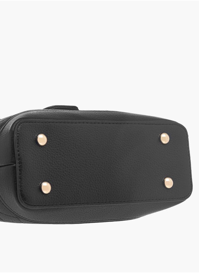 Le Confort - Womens Quilted Crossbody Bag With Flap Closure And Chain Strap - Image 1