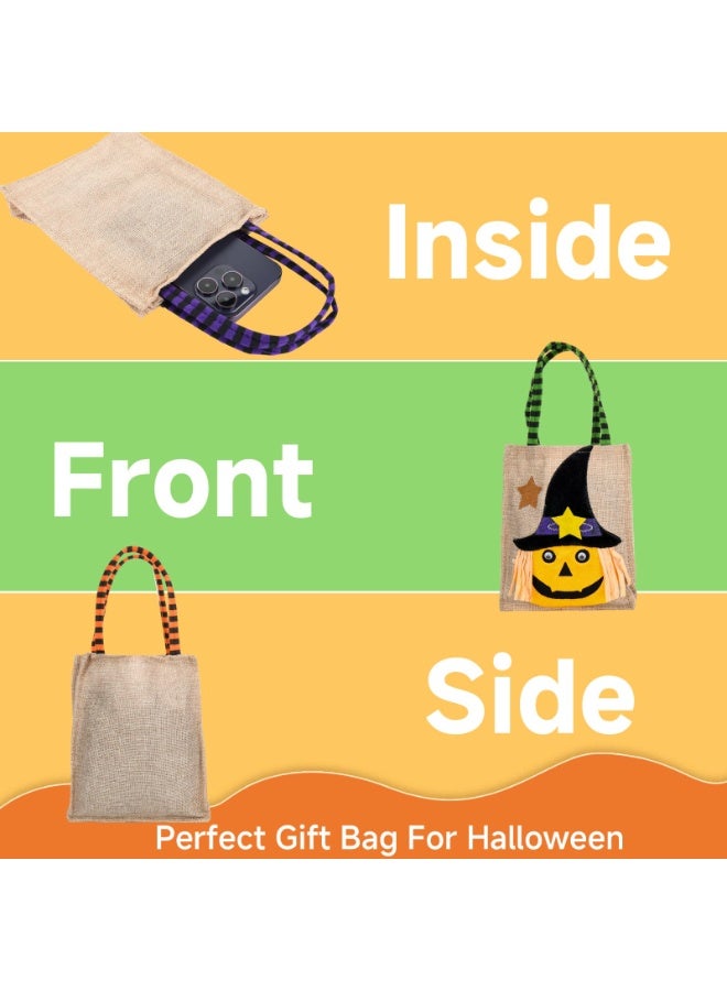Non-woven Handbags Candy Bags Pumpkin Bag Decorations Prop Gift Bags Halloween (Pumpkin Bag) - Image 5