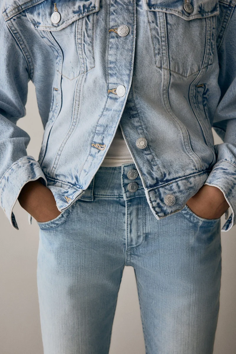 H&M Bootcut Leg Low Jeans