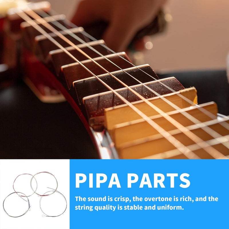 4pcs Pipa Strings Replacement Wire Strings for Chinese Lute Instrument Practice and Performance Accessories Easy to Install Portable and Lightweight - Image 4