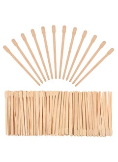 Bememo 500 Pieces Wax Sticks For Hair Removal, Small Wax Spatulas Applicator Wood Craft Sticks For Eyebrow, Lip, Nose Waxing 