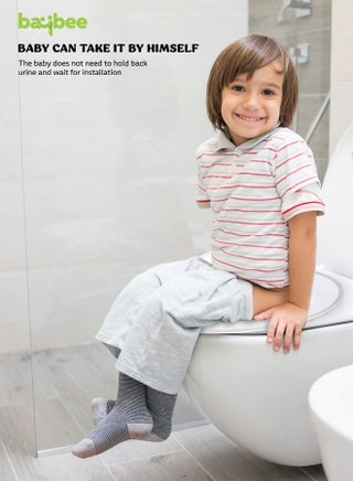 Baybee TinyTrek Potty Seat for Kids Toilet Seat | Baby Potty Training Seat Chair, Fits Round & Oval Toilets, Non-Slip with Splash Guard Seat for 1-8 Years Kids Boys Girls - view 4