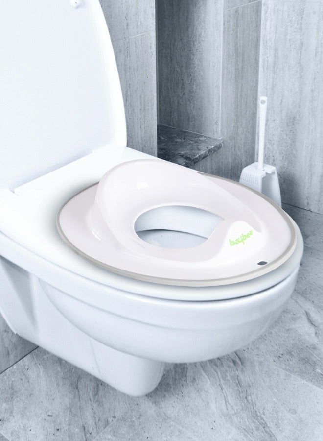 بيبي مقعد المرحاض للأطفال من بايبي تايني تريك | كرسي مقعد تدريب الأطفال على المرحاض، يناسب المراحيض الدائرية والبيضاوية، غير قابل للانزلاق مع مقعد واقي من الرذاذ للأطفال من سن 1 إلى 8 سنوات للأطفال والأولا - Image 2