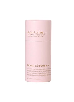routine Routine Natural Deodorant Moon Sisters (Activated Charcoal) Deo Stick | 1.7 Fluid Oz. Natural Deodorant Aluminum Free Natural Deodorant For Women & Men | (Stick Formula) 