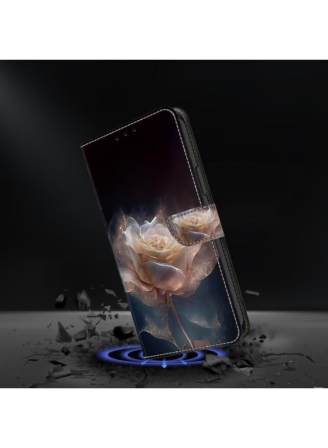 S-TOP Case For Samsung Galaxy A41 Crystal Painted Leather Phone case - Image 4