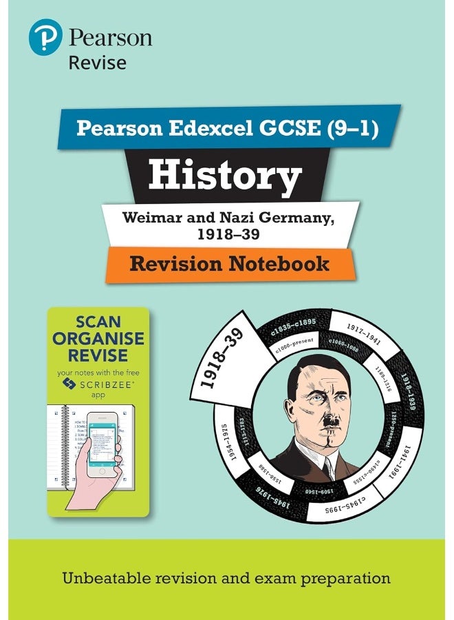Pearson REVISE Edexcel GCSE (9-1) History Weimar and Nazi Germany Revision Notebook: For 2024 and 2025 assessments and exams (Revise Edexcel GCSE History 16)  - Image 1