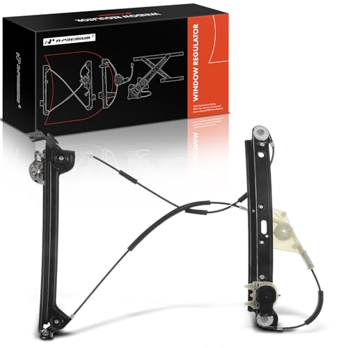 A-Premium منظم نافذة كهربائية A-Premium بدون استبدال المحرك لسيارة BMW 128i 135i 1 Series M E82 E88 2008-2013 جانب الراكب الأمامي - Image 1