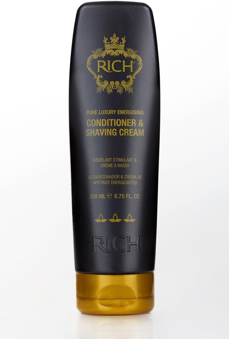 RICH Pure Luxury Energising Conditioner and Shaving Cream 200 ml