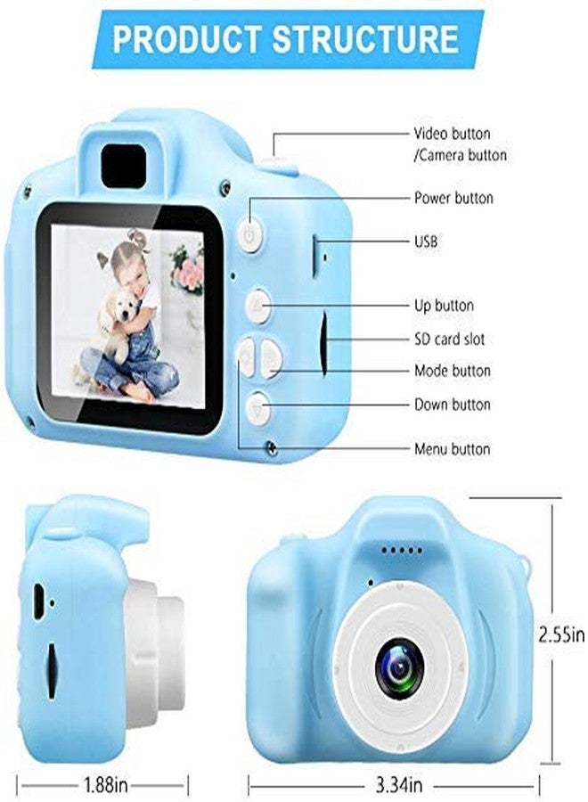 ANG Digital Camera, Recorder Camera 800W HD 2.0 Inch Screen Video Front Camera for Children (Multicolor) - Image 3