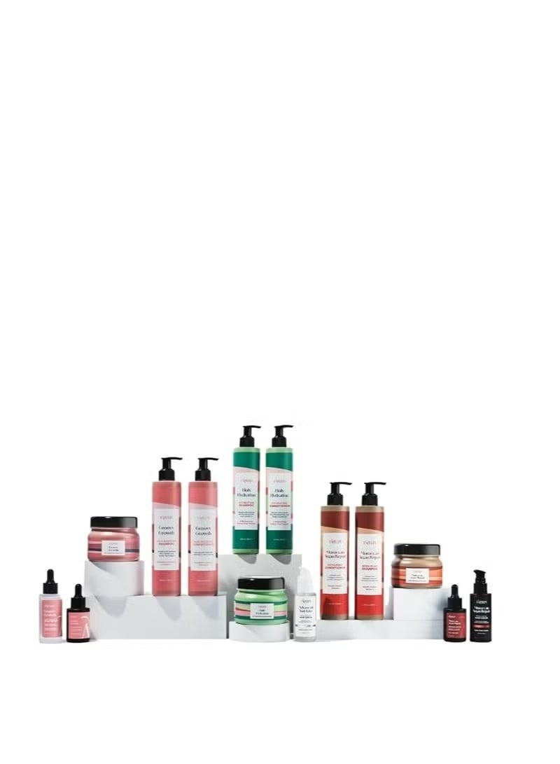 ڤاڨلين بلسم إصلاح الشعر بالأرغان المغربي مع الكيراتين والكولاجين 300 مل - Image 2