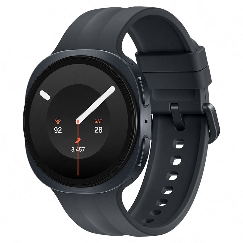 Samsung Galaxy Watch 9, 40mm GPS Smartwatch, (Middle East Version), Slimness, Comfort fit, Signature Cushion Design, Personalized Sleep Experience, Health Coaching,390 mAh Battery, Raise to Talk Graphite - Image 1