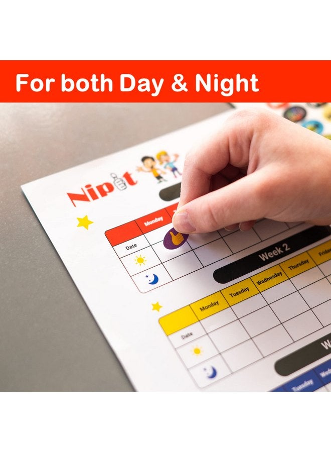 Nipit Reward Chart for Kids - Stop Thumb Sucking & Nail Biting Tracker, Encourage Good Behavior with Fun Stickers, Interactive Behavior Chart for Home, Colorful Design, Ideal for Toddlers & Children - Image 5