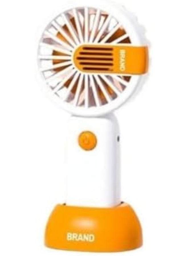 ECVV Mini Handheld Fan Battery Operated Small Personal Portable Fan Speed Adjustable USB Rechargeable Fan Cute Design Powerful for Women, Men, Indoor, Outdoor, Travelling - Image 2