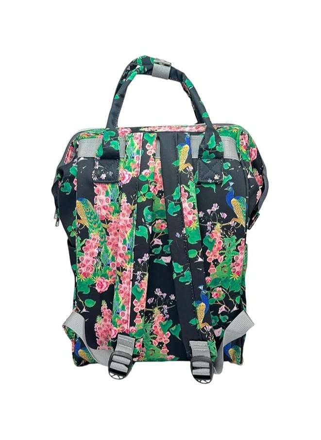 QSHOP Mummy Backpack, Large Capacity Waterproof Baby Diaper Bag with Iron Chassis Portable Travel Bags Baby Essentials for Newborn Moms  - Image 5