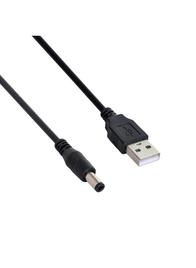 Cablecc USB 2.0 A Type Male to 5.5 x 2.5mm DC 5V Power Plug Barrel Connector Charge Cable, 80cm - Image 5